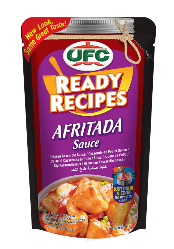 UFC READY RECIPES AFRITADA SAUCE