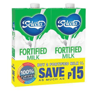 SELECTA FORTIFIED MILK 1L SAVE P15