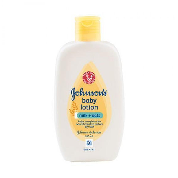 JOHNSONS BABY LOTION MILK W/ OATS