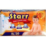 STARR DIAPER EXTRA LARGE