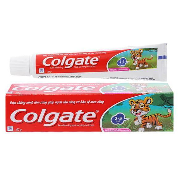 COLGATE TOOTHPASTE TIGER KIDS